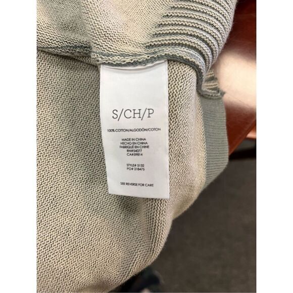 CAbi Sage Drape Picket Waterfall Open Front Cardigan Sweater sz S EUC - Picture 7 of 7